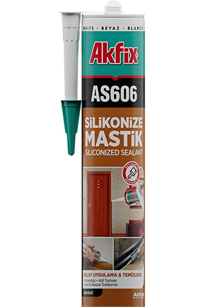 Akfix SİLİKONİZE AKRİLİK MASTİK GENEL AMAÇLI SIZDIRMAZLIK VE DOLGU MALZEMESİ ...
