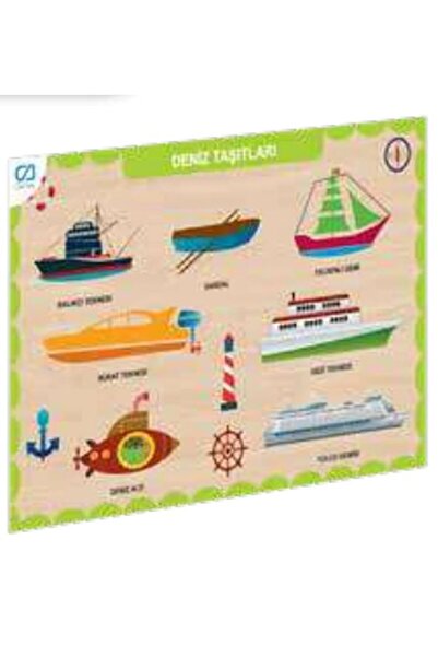 TREND Wooden Watercraft Educational Set