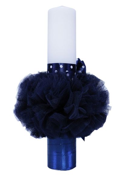 Recostore Baptism candle, with Mickey Mouse, navy blue, 40x7 cm, REC133