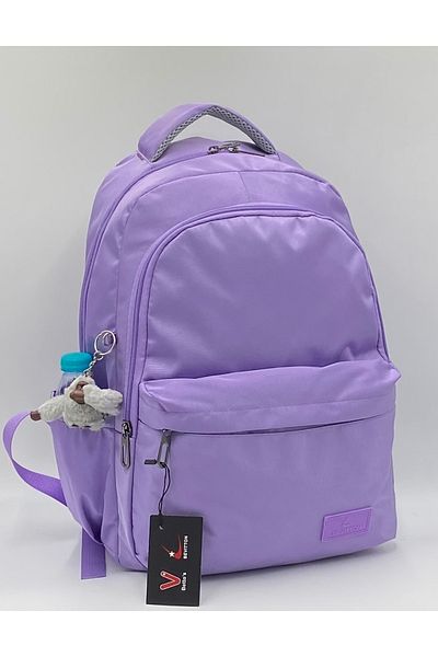 Bevitton Αδιάβροχο Custom Betto's Fabric Unixes Lilac καθημερινό σχολικό σακίδιο πλάτης 34100