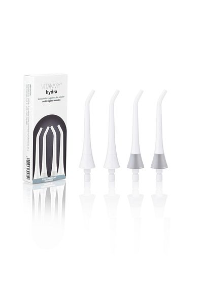 Vitammy Set of 4 standard Vitammy Hydra nozzle refills, for the Vitammy Hydra oral irrigator