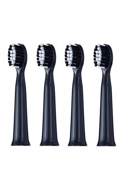 Vitammy Set of 4 VITAMMY Harmony toothbrush refills, TH1811-4, Black