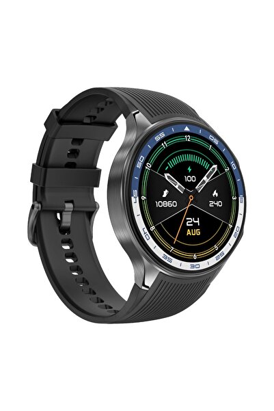 SWORD WIA Elite Akıllı Saat 46mm Amoled, BT Arama, 4GB Hafıza, Sağlık ve Spor Modları, IP68, SW-WIA
