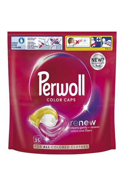 Perwoll Detergent de rufe capsule Perwoll Renew Color