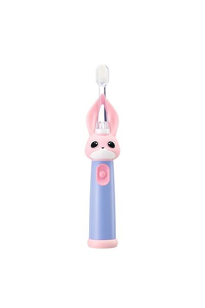 Vitammy Vitammy Bunny Pink electric toothbrush, for children 0-3 years old, with LED light