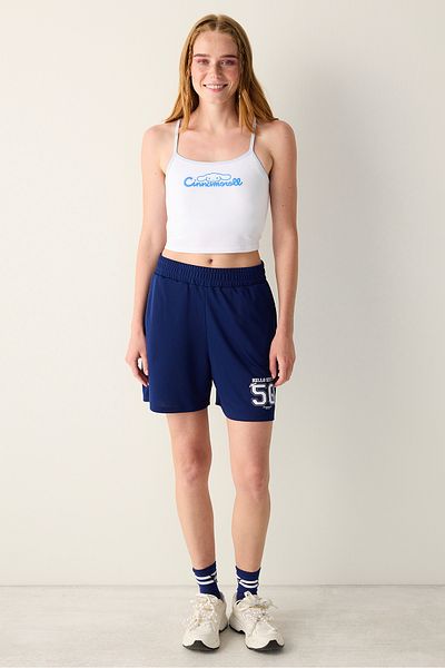 Penti Weißes Thin Strap Tank Top - Sanrio Collection