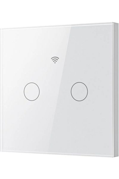 Gosund Sw12 Smart Touch Switch, 10a, Wi-fi, Voice Control, Timer, Zero-zero, White
