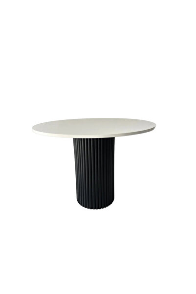 SEZBİL MDF Bohem Masa Gürgen Ağacı Dilimli Ayak (90-100-110 cm)