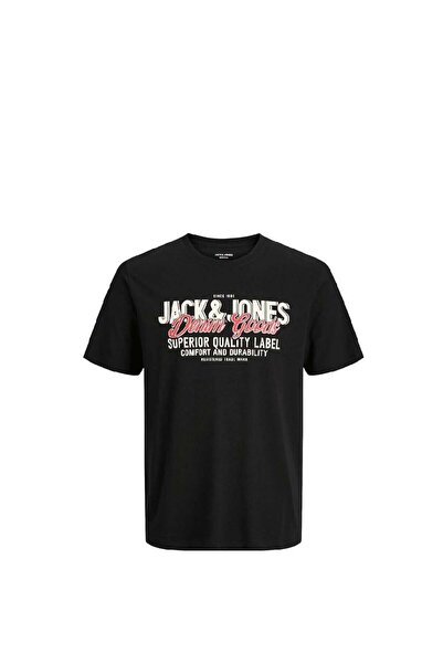 Jack & Jones J&J Ανδρικό JJELOGO TEE SS O-NECK 2 COL AW25 12279535