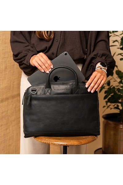 The Chesterfield Brand Genuine leather laptop bag, The Chesterfield Brand, Tilbury, 14 inch