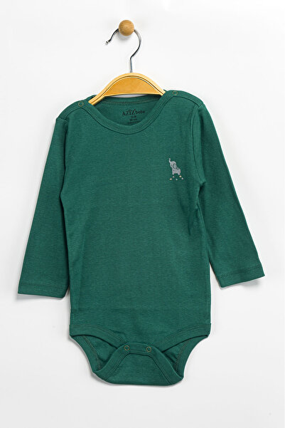 Aziz Bebe Erkek Kız Bebek Çıtçıtlı % 100 Pamuk Body & Zıbın 12 Ay - 36 Ay