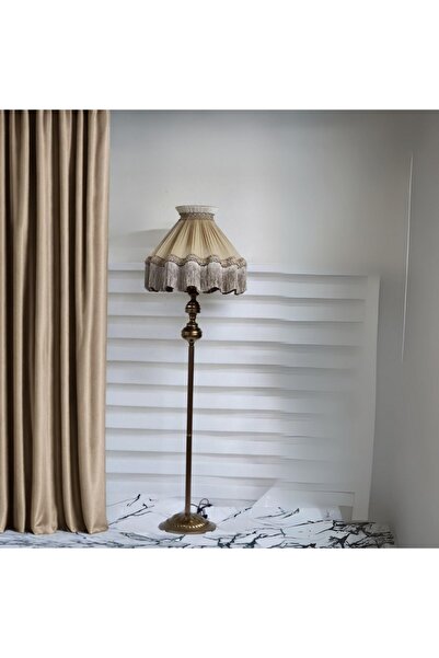 ROSA BIANCA CASA SULTAN Lambader 170cm. Bronz Ayak Vizon Şapka