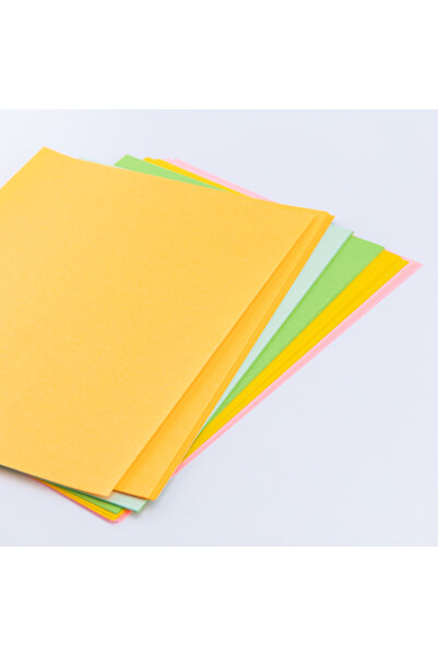 Bimotif A4 hamurundan boyalı fotokopi kağıdı, 5 renk, 50 sayfa