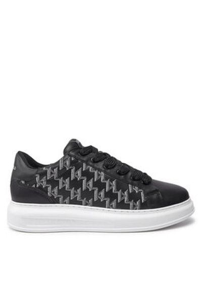 Karl Lagerfeld Men's Sneakers black KARL LAGERFELD-KL52511A 000 BLACK LTHR