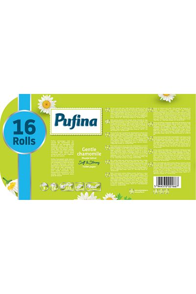 PUFINA Pufina toilet paper Delicate Chamomile
