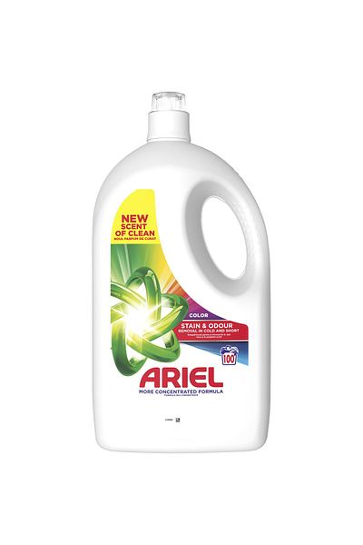 Ariel Liquid Laundry Detergent Color 4.5l, 100 Washes