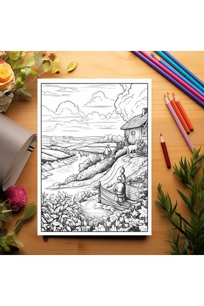 Legendary Gifts Coloring Book For Adults, 25 Illustrations, Rembrandt, 56 Pages, Format: A5