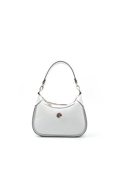 Silver Polo Geantă de umăr pentru femei Silver & Polo White SP1180