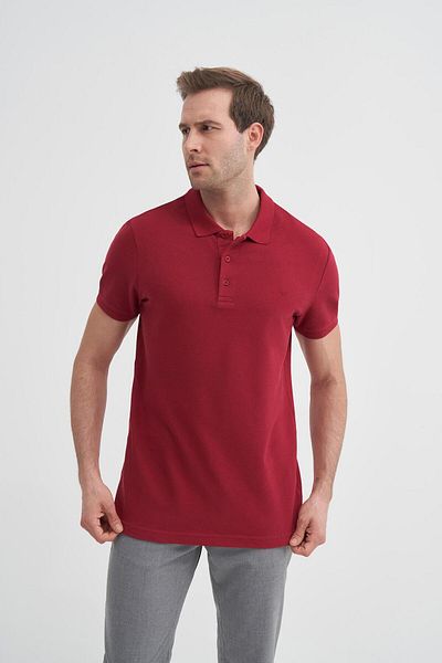 Cazador 4613 Ανδρικό μπλουζάκι Batal Polo Neck Pique