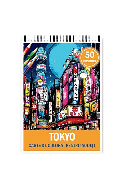 Legendary Gifts Coloring Book For Relaxation And Anti-stress, 50 Illustrations, Tokyo, 106 Pages, Format: A5