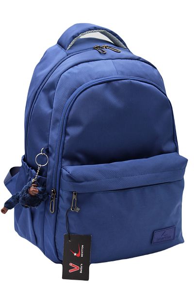 Bevitton Bvt-34100 Navy Blue Αδιάβροχη Σχολική Τσάντα Unisex Καθημερινή Σχολική Τσάντα