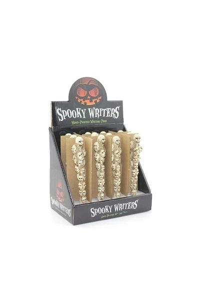 PRATİKOBA Polyester Skull Ballpoint Pen Model 2