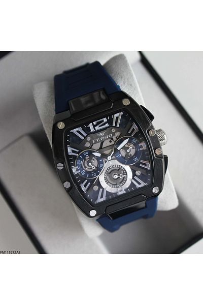 FERRO Fm11527Za3 Men's Wrist Watch with Silicone Cord