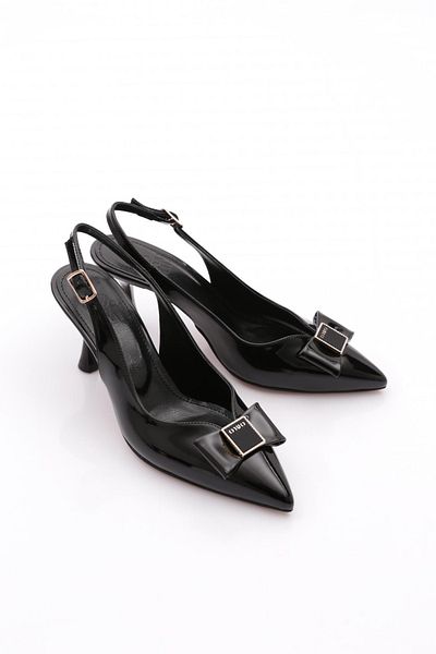 DGN 25643 Women's Buckle Heeled Shoes