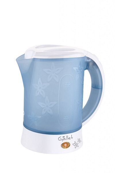 GALLET Cana Electrica Fierbator Bou518, 0,6 L, 650 W, Alb Cu Albastru