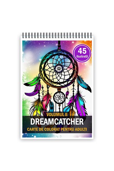 Legendary Gifts Adult Coloring Book, 45 Illustrations, Dreamcatcher - Volume Ii, 96 Pages