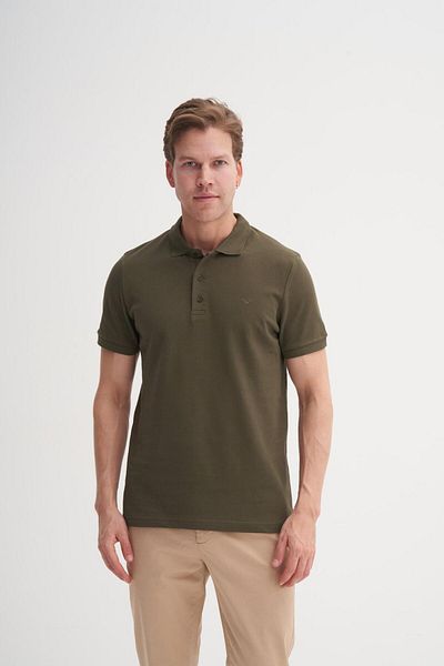Cazador 4613 Men's Batal Polo Neck Pike T-Shirt