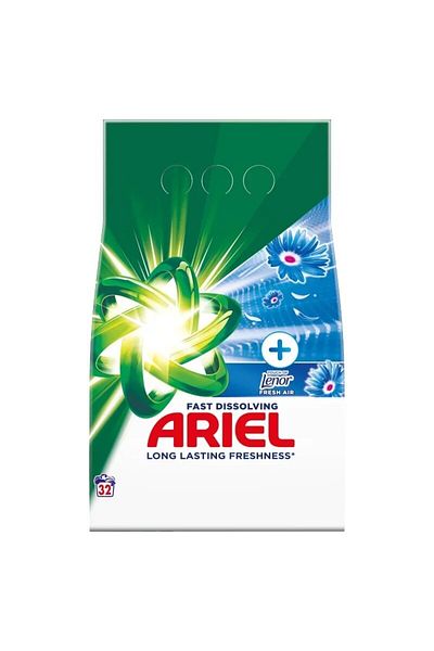 Ariel Detergent de rufe pudra Ariel +Touch of Lenor Fresh Air