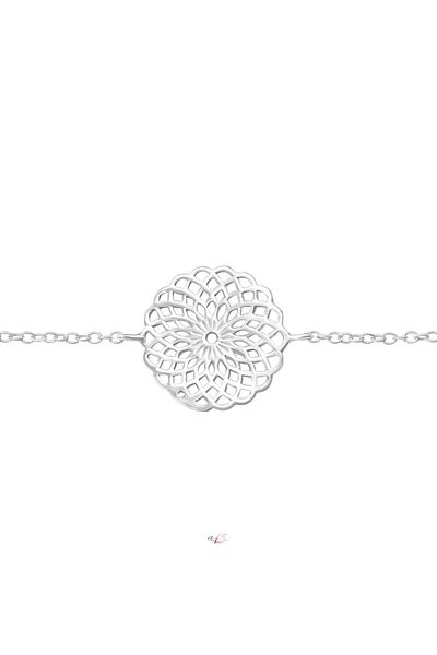 Sterling Silver Brățară Mandala argint 925