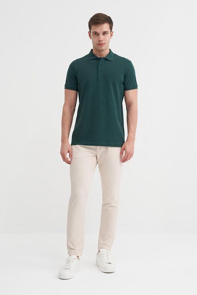 Cazador 4613 Men's Batal Polo Neck Pike T-Shirt