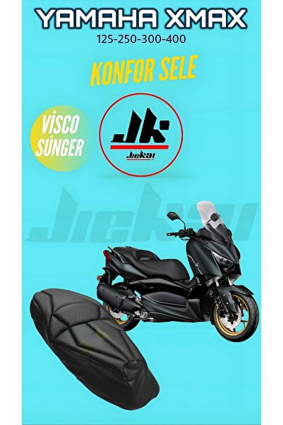JİEKAİ Yamaha Xmax 250-400 uyumlu tam kalıp konfor sele 3 cm sünger J-7
