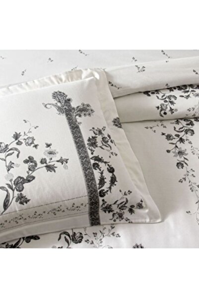 Taç 100% satin cotton bed linen, duvet cover 200x220cm, floral motif, TAC Mako-Satin, Climen