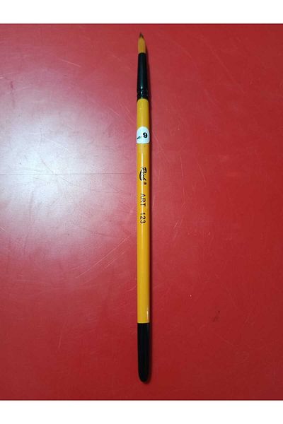 Rich 123 Series Round Tip Multi-Purpose Quality Synthetic Detail Brush No:9