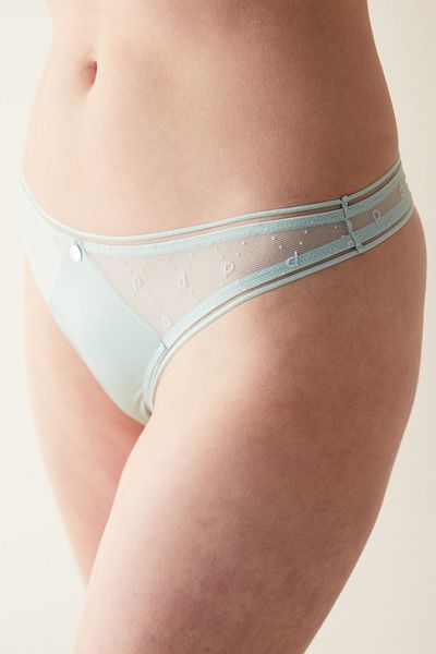 Penti Chiloți tanga Mona Mint Green