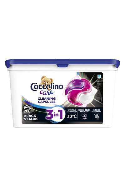 Coccolino Care Black Washing Capsules for dark and black clothes