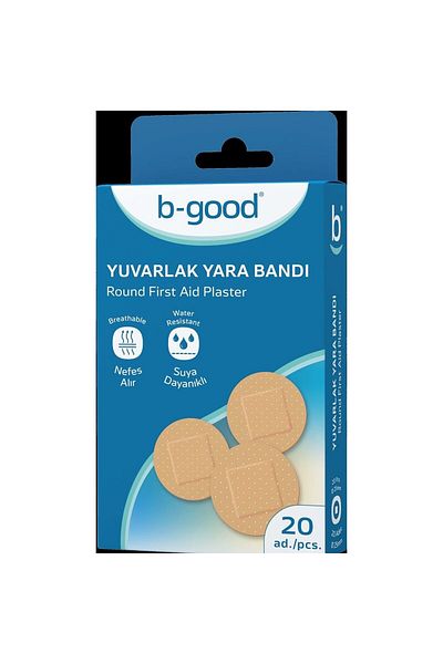 B-GOOD Band-Aid Round 20's