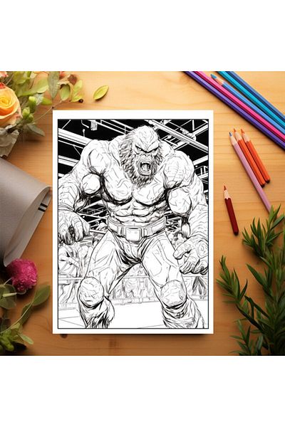 Legendary Gifts Coloring Book, 48 Illustrations, Planet Of The Apes, 96 Pages, Format: A5
