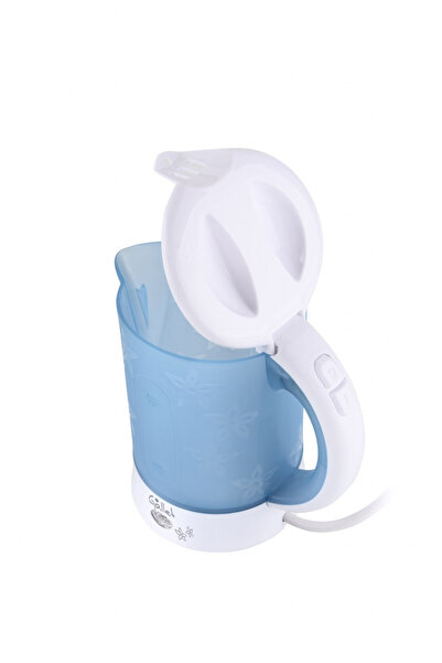 GALLET Cana electrica fierbator BOU518, 0,6 L, 650 W, alb cu albastru