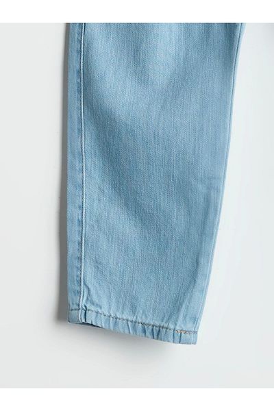 LC Waikiki Lcw Kids Indigo Elastic Waist Boys Jogger Jean Trousers
