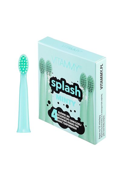 Vitammy Set of 4 toothbrush refills VITAMMY Splash TH1811-4 Minty, Mint