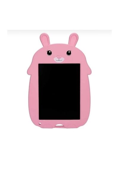 PRATİKOBA Rabbit Design Digital Children's Writing Tablet 9 Inch