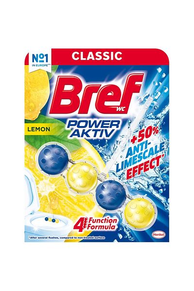 Bref Bref Power Aktiv Lemon toilet freshener toilet freshener