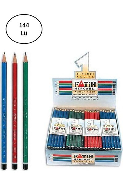 Fatih Pencil Coral 144 Pack 12010