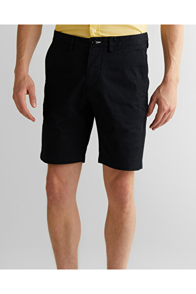 Gant Erkek Siyah Slim Fit Şort