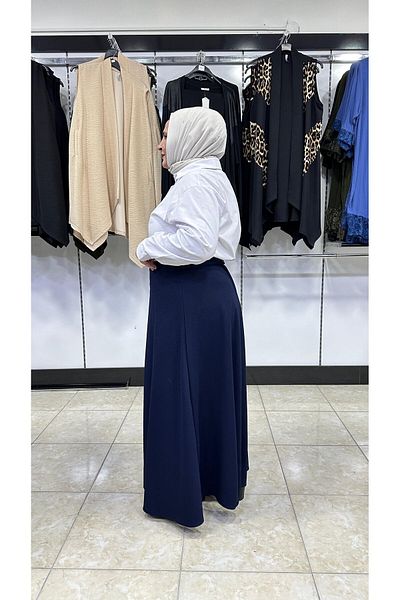 Sevda Kılınç 🌸   Crepe Fabric Flare Skirt