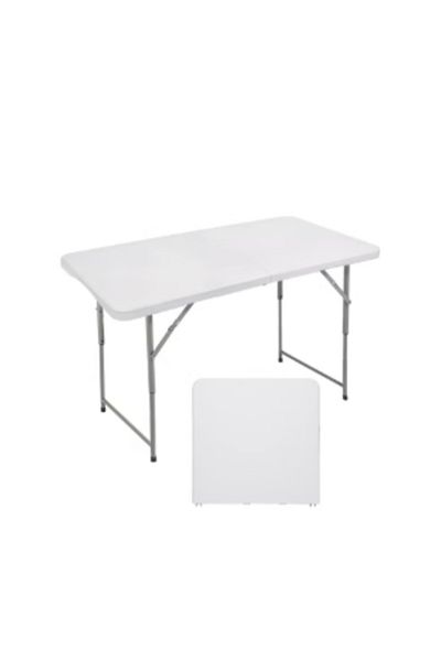 ROYAL ROSE White folding table, 120 x 70 cm, exceptional modern design